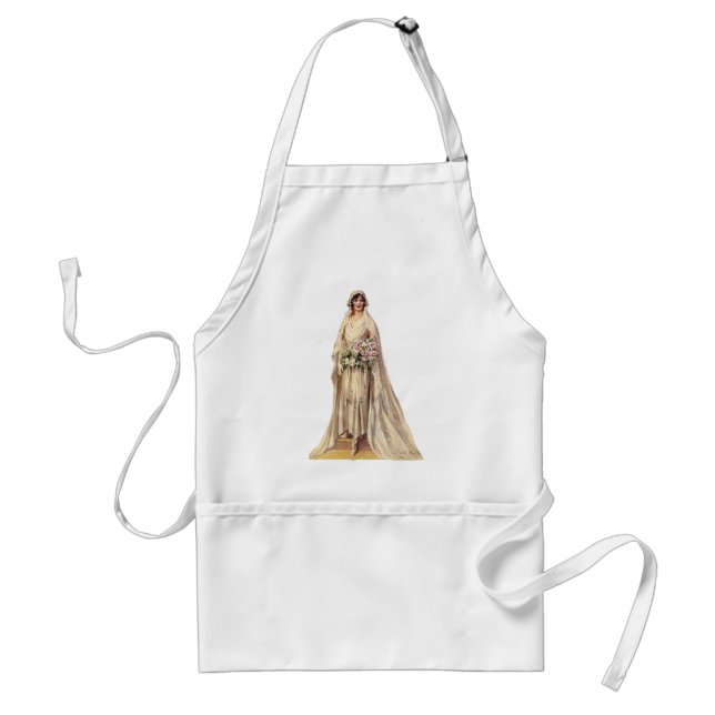 Vintage Bride Standard Apron (Front)