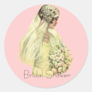 Vintage Bride Stickers
