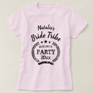 Vintage Bride Tribe bachelorette party t shirts