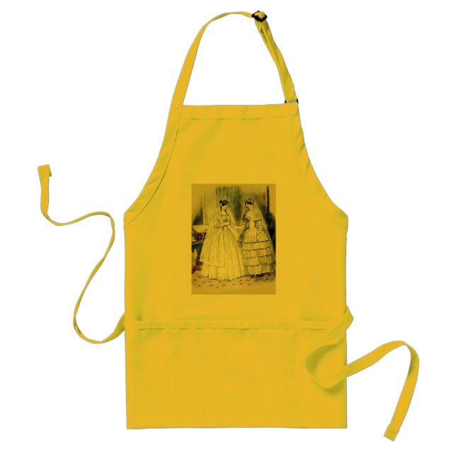 Vintage Bride Wedding Dress Standard Apron (Front)