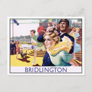 Vintage Bridlington Postcard