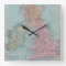Vintage Britain Map Clock