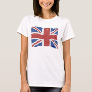 Vintage British Flag W T-Shirt