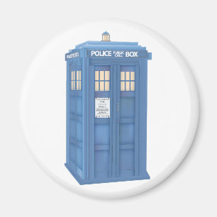 Vintage British Police Callbox Magnet