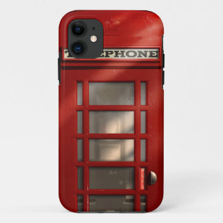 Vintage British Red Phonebox iPhone 11 Case