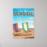 Vintage British Travel Seaside poster.