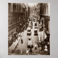 Vintage Bromfield Street Boston Massachusetts 1916