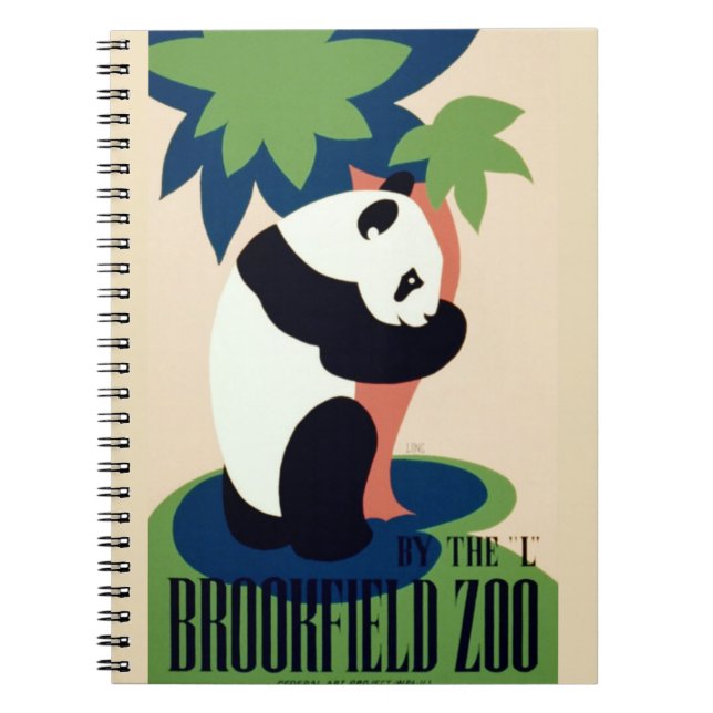 Vintage “Brookfield Zoo” notebook (Front)