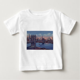 Vintage Brooklyn Bridge Baby T-Shirt