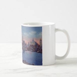Vintage Brooklyn Bridge Coffee Mug