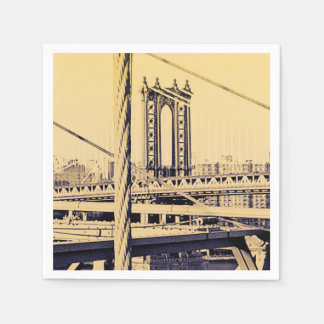 Vintage Brooklyn for your party Napkin