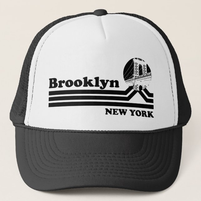 Vintage Brooklyn New York Trucker Hat (Front)