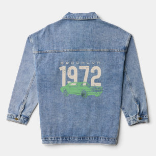 Vintage Brooklyn, NY Retro Car Denim Jacket