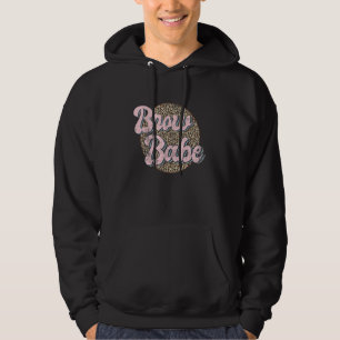 Vintage Brow Babe Eyebrow Brow Tech Brow Artist Br Hoodie