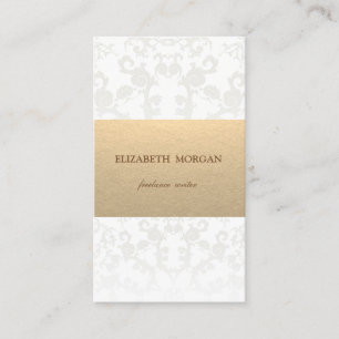 Vintage Brown Kraft Paper Business Card