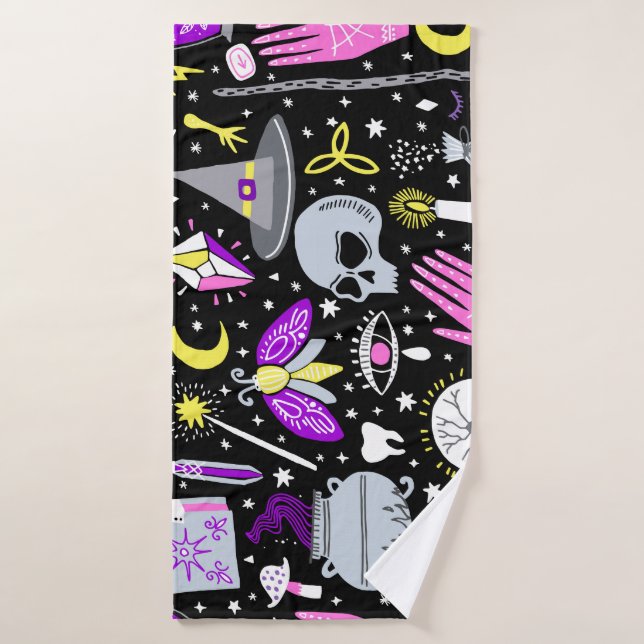 Vintage brown-orange tartan plaid. bath towel (Bath Towel)