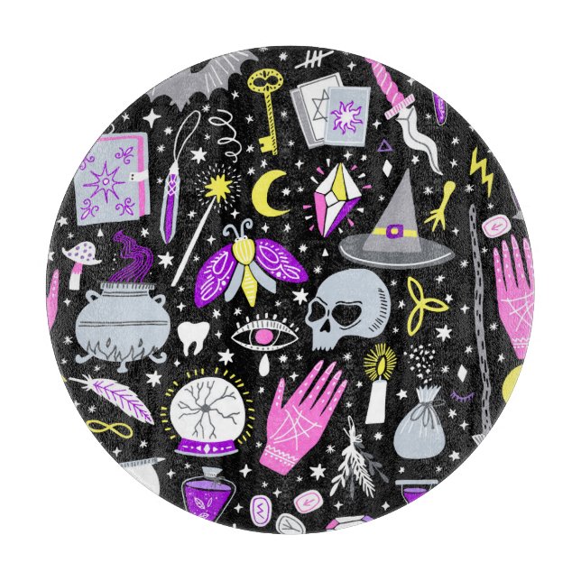 Vintage brown-orange tartan plaid. cutting board (Front)