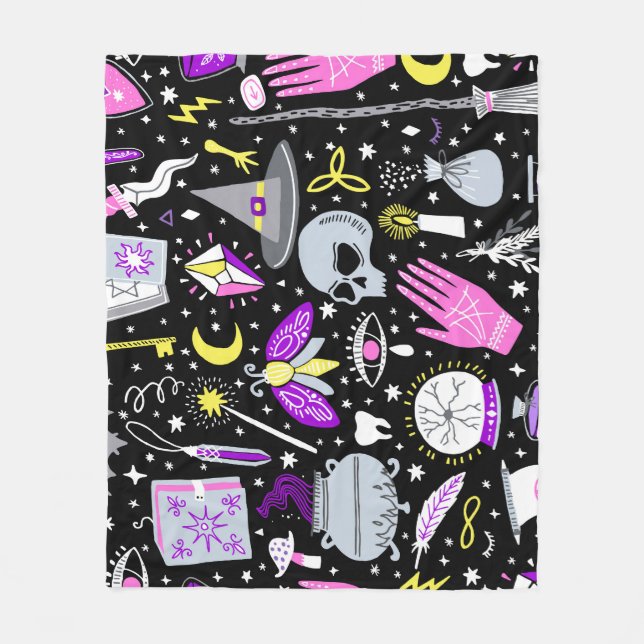 Vintage brown-orange tartan plaid. fleece blanket (Front)