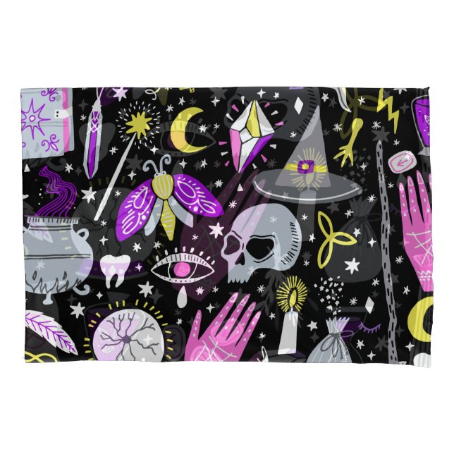 Vintage brown-orange tartan plaid. pillowcase (Front)