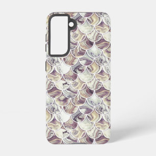 Vintage brown scales samsung galaxy case