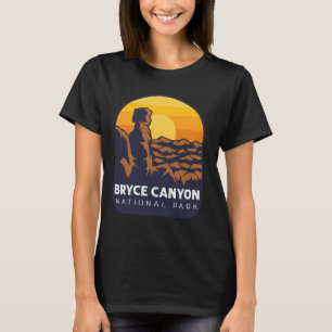 Vintage Bryce Canyon National Park Utah Hiking Cam T-Shirt