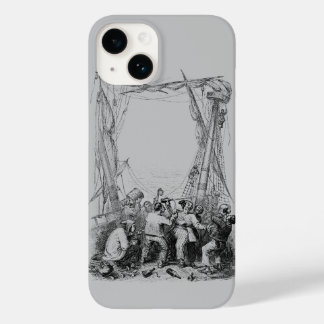 Vintage Buccaneers and a Shipwrecked Pirate Ship Case-Mate iPhone 14 Case
