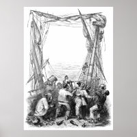 Vintage Buccaneers and a Shipwrecked Pirate Ship