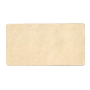 Vintage Buckskin Tan Leather Parchment Template