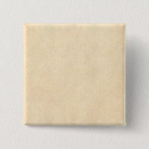 Vintage Buckskin Tan Leather Parchment Template 15 Cm Square Badge