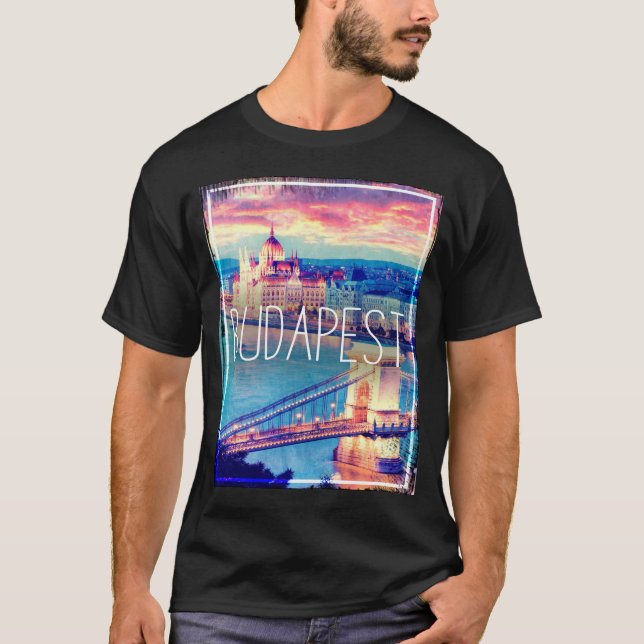 Vintage Budapest T-Shirt (Front)