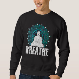 Vintage Buddha Buddhism Zen Spiritual Yoga Meditat Sweatshirt