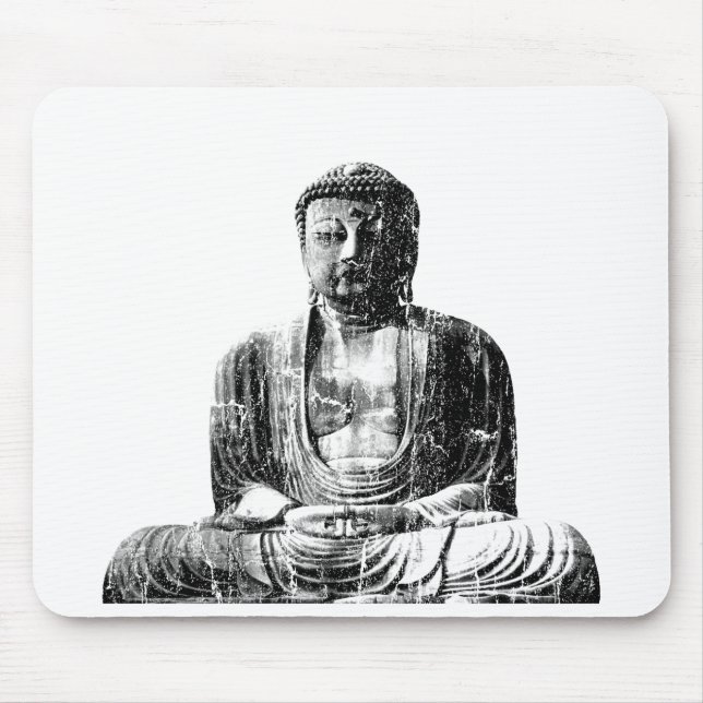 Vintage Buddha Mousepad (Front)