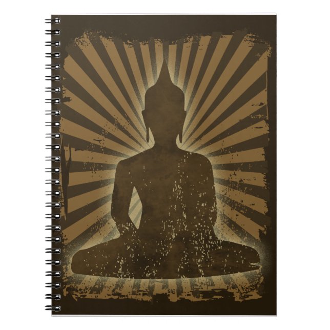 vintage Buddha Notebook (Front)