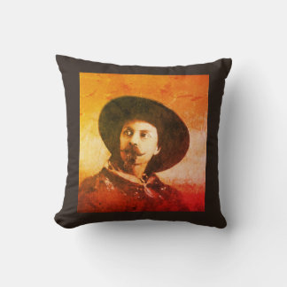 Vintage Buffalo Bill Throw Cushion