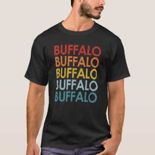 Vintage Buffalo New York Retro Travel Souvenir Boy T-Shirt