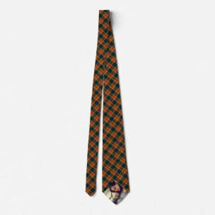 Vintage Buffalo Stripes Custom Image Father's Day Tie