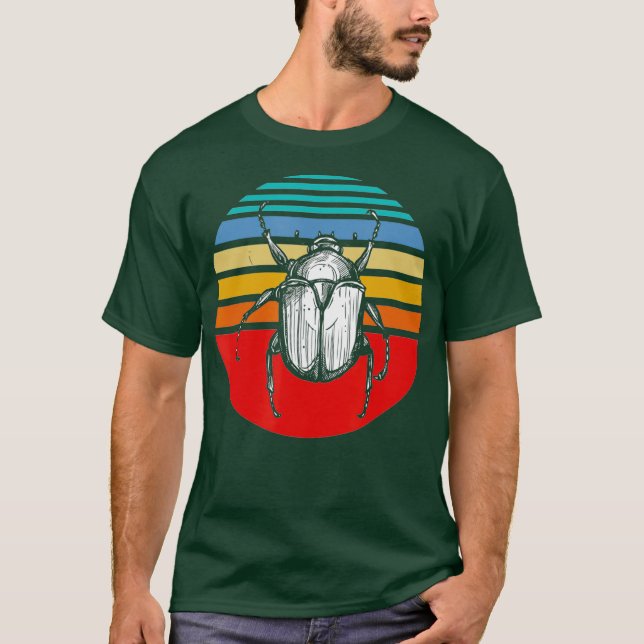Vintage Bug Nature Lover Insect T-Shirt (Front)