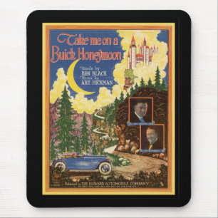 Vintage Buick Car Mouse Mat