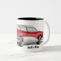 Vintage Buick On White