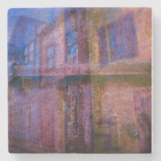 Vintage Building Stone Coaster
