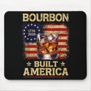 Vintage Built Aamerica Patriotic 250 Years 4 Mouse Mat