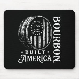 Vintage Built Aamerica Patriotic 250 Years Mouse Mat