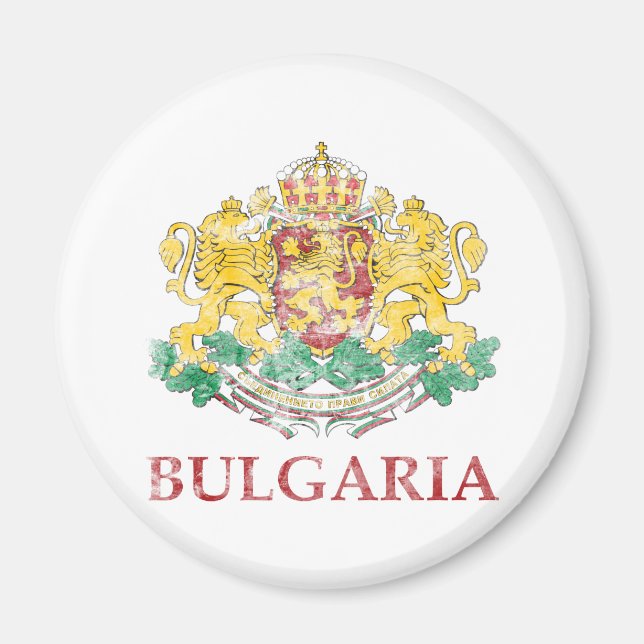 Vintage Bulgaria Magnet (Front)