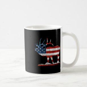 Vintage Bull Elk Shirt American Elk Hunting Gift  Coffee Mug