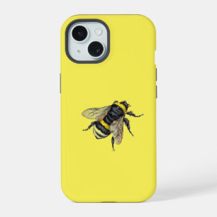 Vintage Bumble Bee iPhone 15 Case
