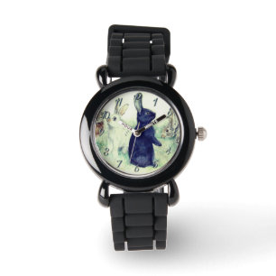Vintage bunnies, happy easter watch