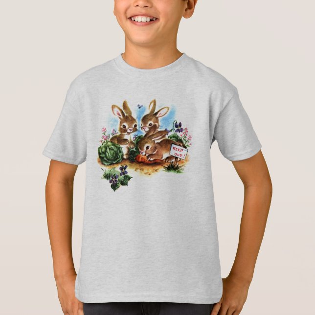 Vintage Bunnies T-Shirt (Front)
