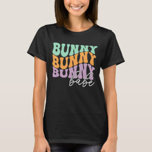 Vintage Bunny Babe Easter 2022 Women Men Kids Clot T-Shirt