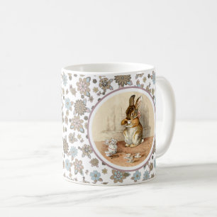 Vintage Bunny Easter Gift Mugs