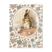 Vintage Bunny. Easter Postcards
